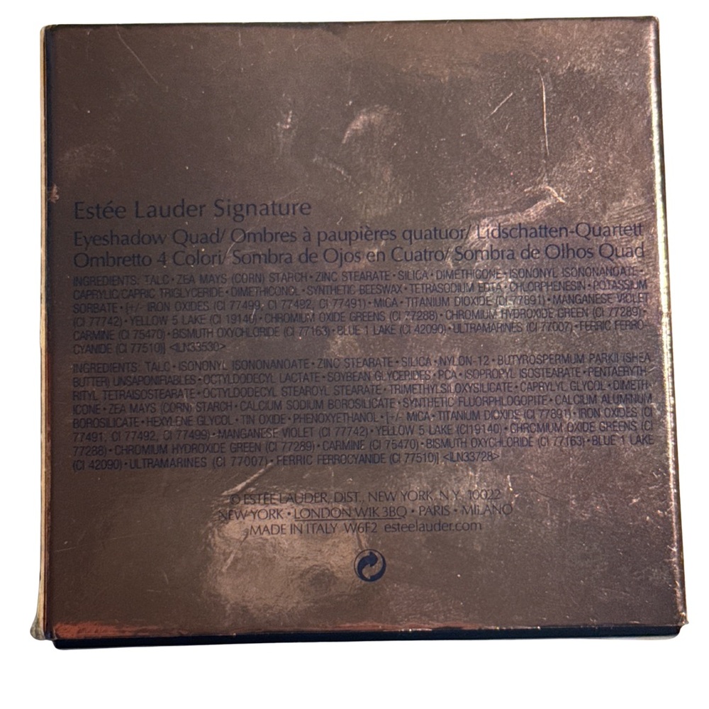 Estée Lauder Signature Eyeshadow Quad 15 Rose Gold NEW IN BOX *RARE* SOLD OUT - Picture 3 of 5